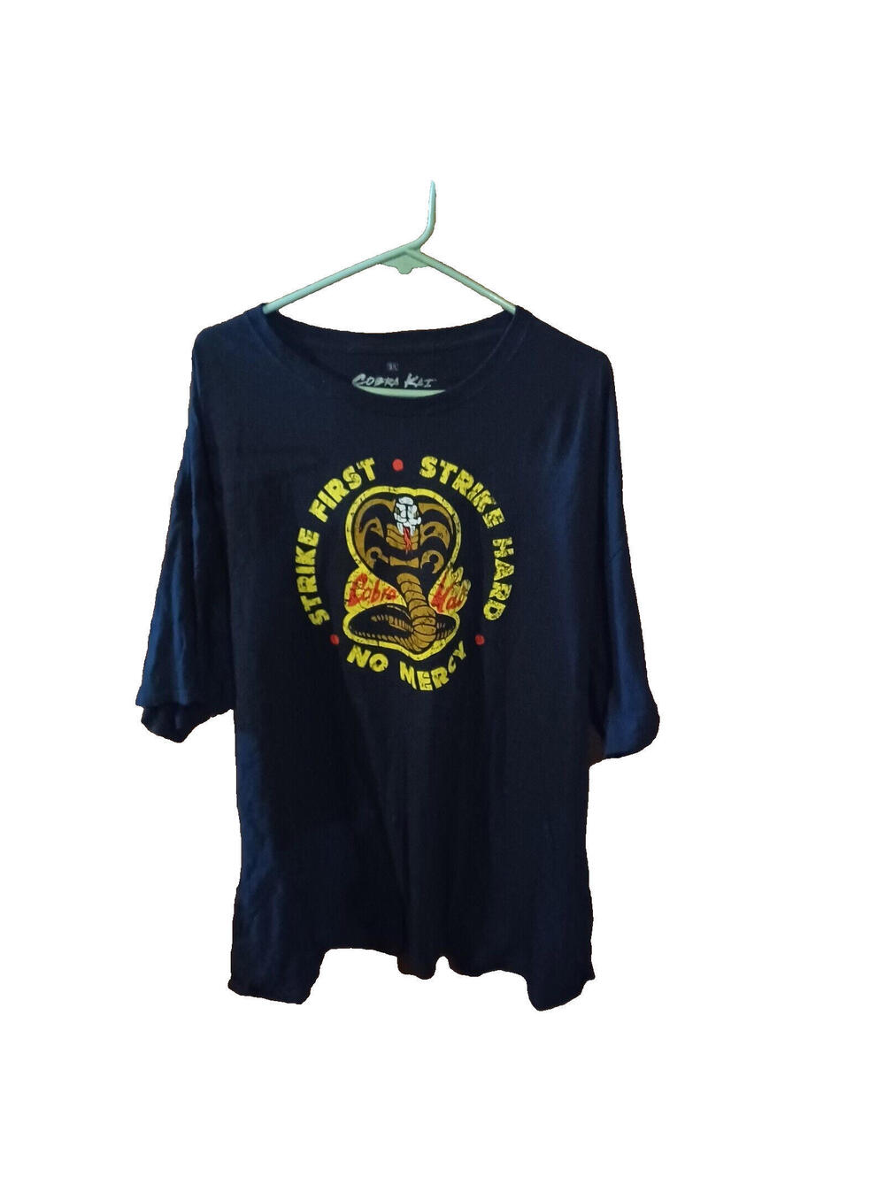 Cobra Kai T-Shirt Karate Kid Movie Classic Logo Print
